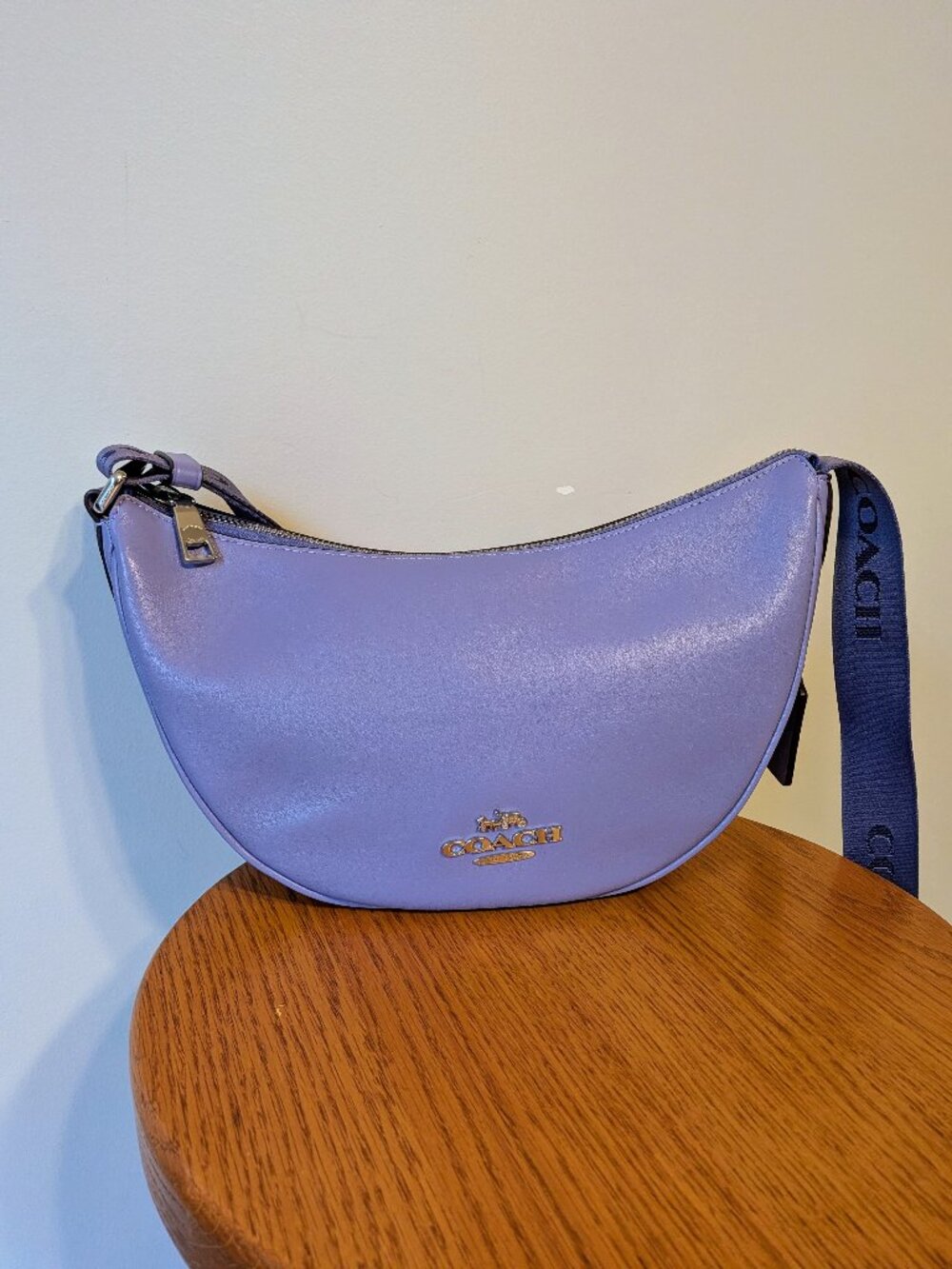 Coach CT644 Light Violet Pace Shoulder Bag